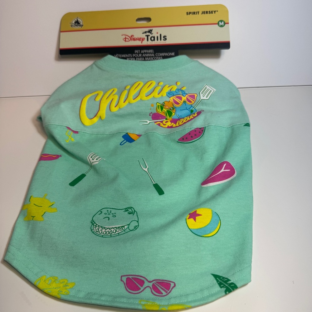 NWT. Disney Parks - Disney Tails - Toy Story Spirit Jersey for Dogs. Size M